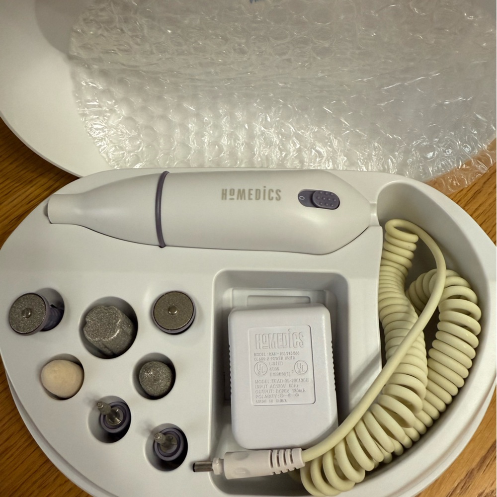 Homedics Eletronic Nail Filing System Brand New
